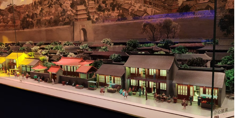 3D打印-文物·古建筑·浮雕·古代人物场景模型