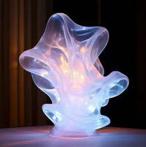 从灯具到装饰件，透明3D打印的应用价值