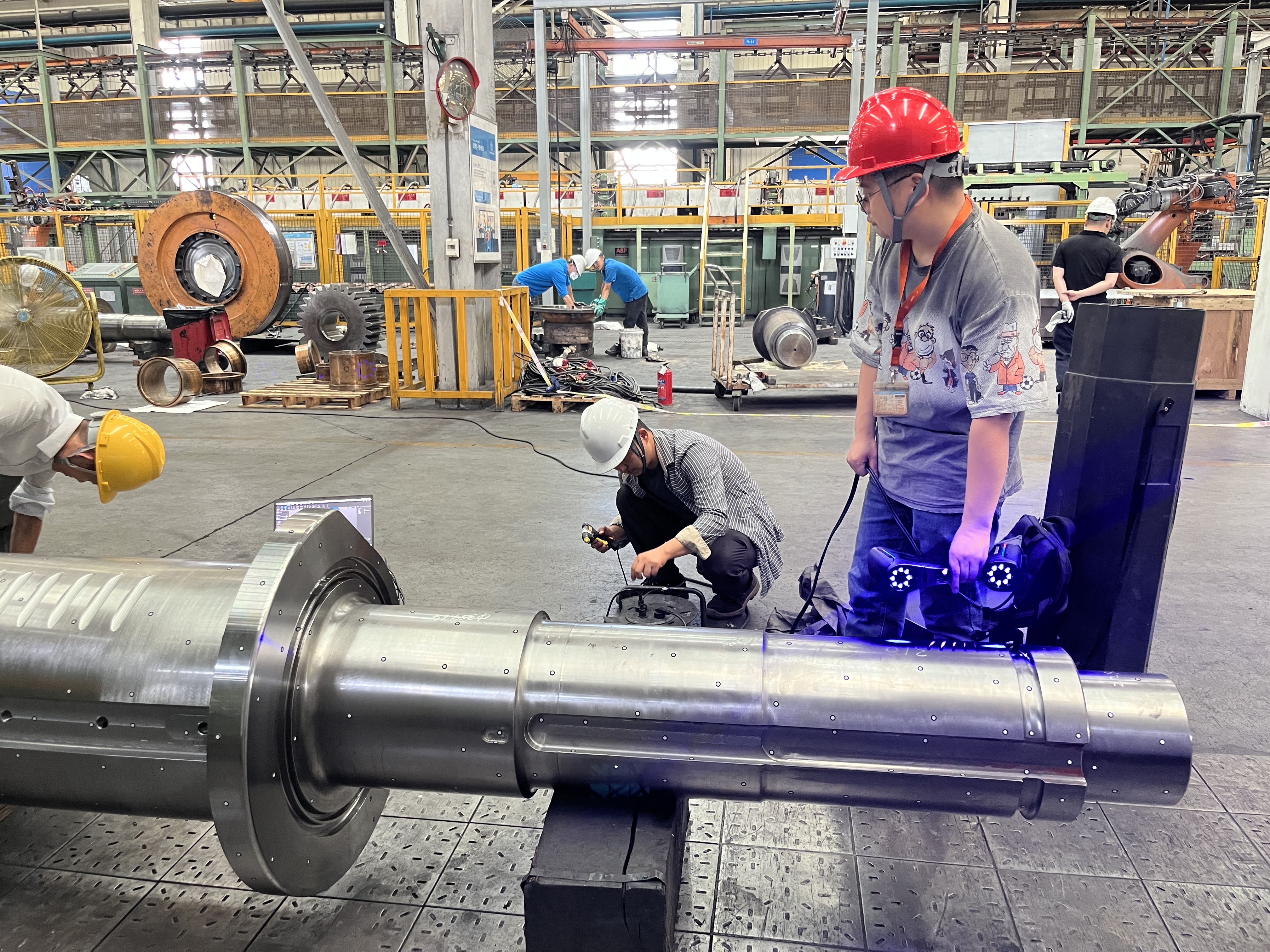 不移动、不接触、不遗漏：上海三维扫描破解大、重型工件检测难题